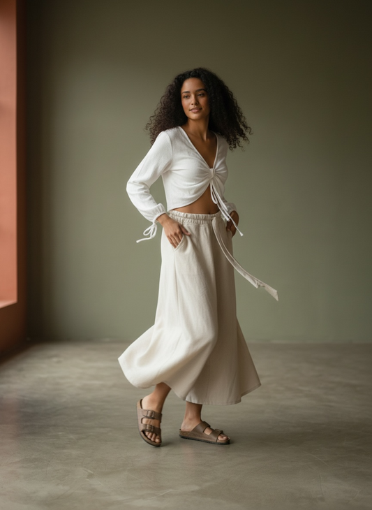 Blusa Parvati - Branca