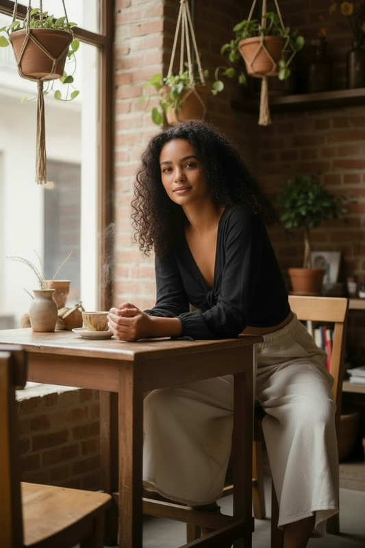 Blusa Parvati - Preta