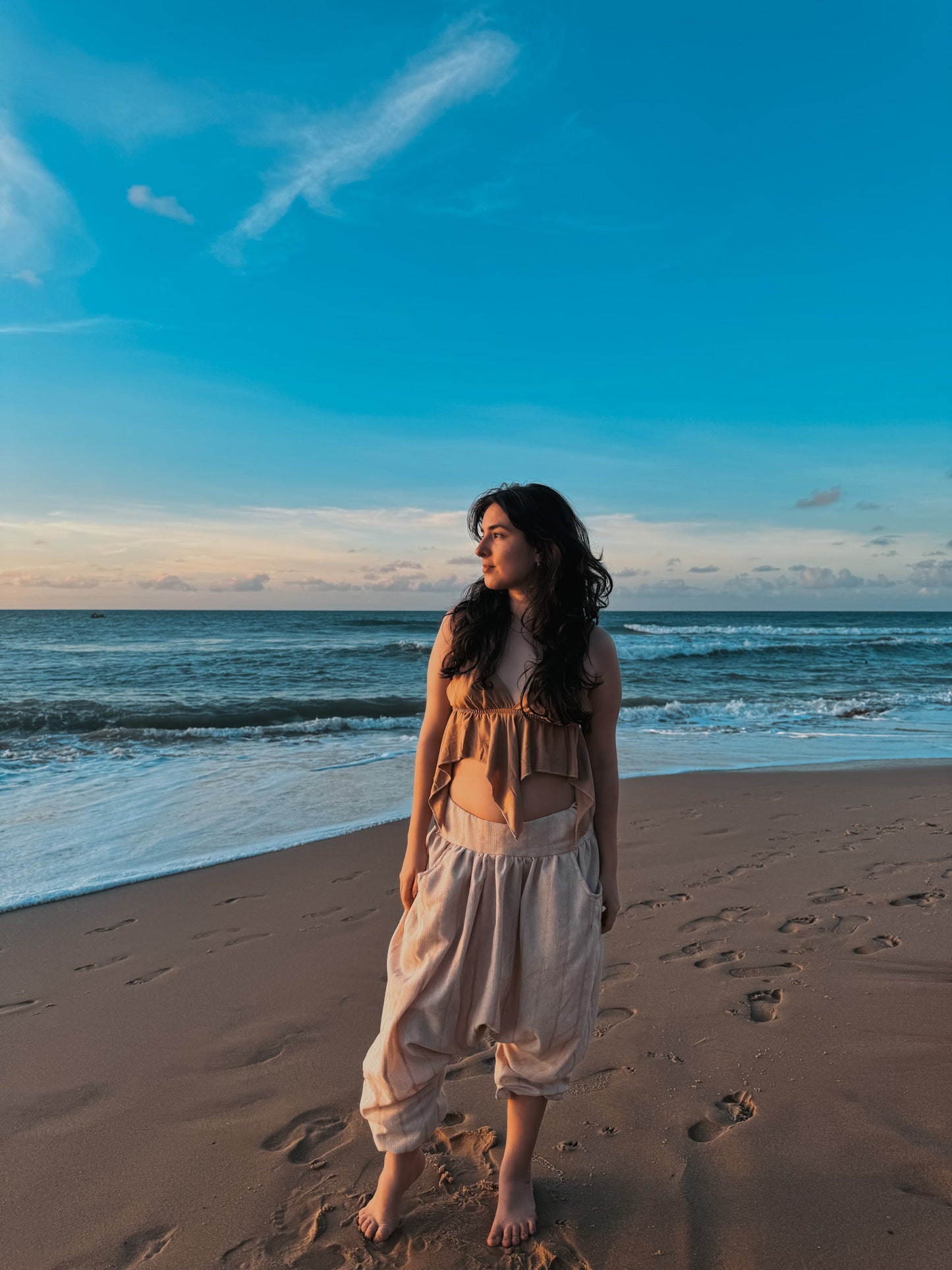 Calça Thai Shiva - Listrado Ecológico