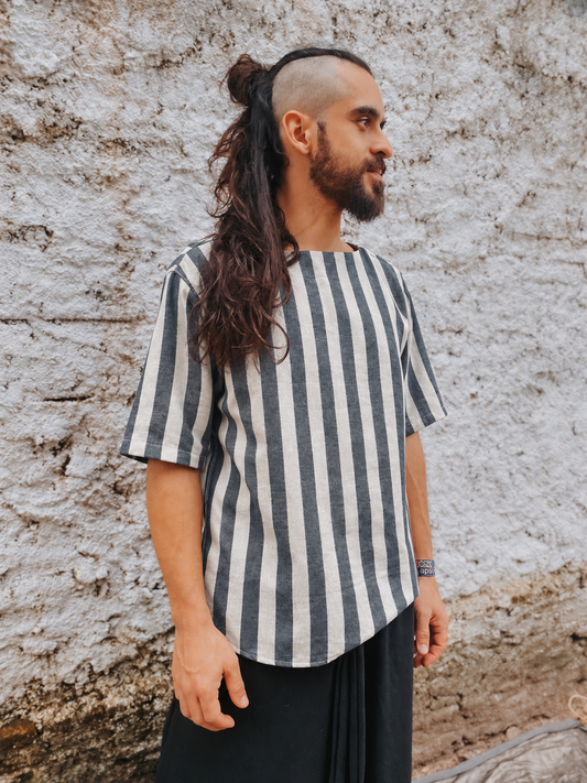 Camisa Canoa Oversized - Algodão Ecológico P (Bazzar)