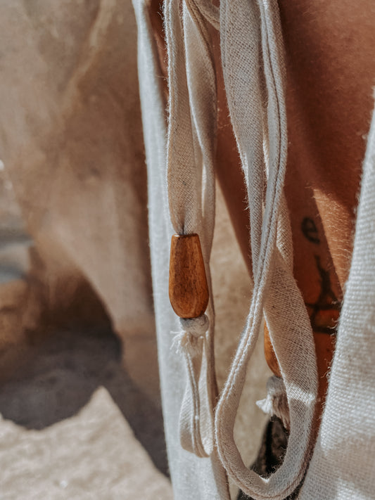 Macaquinho Lua - Linho Cru