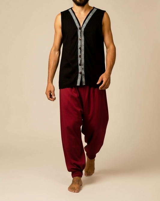 Calça Hindu - Vinho