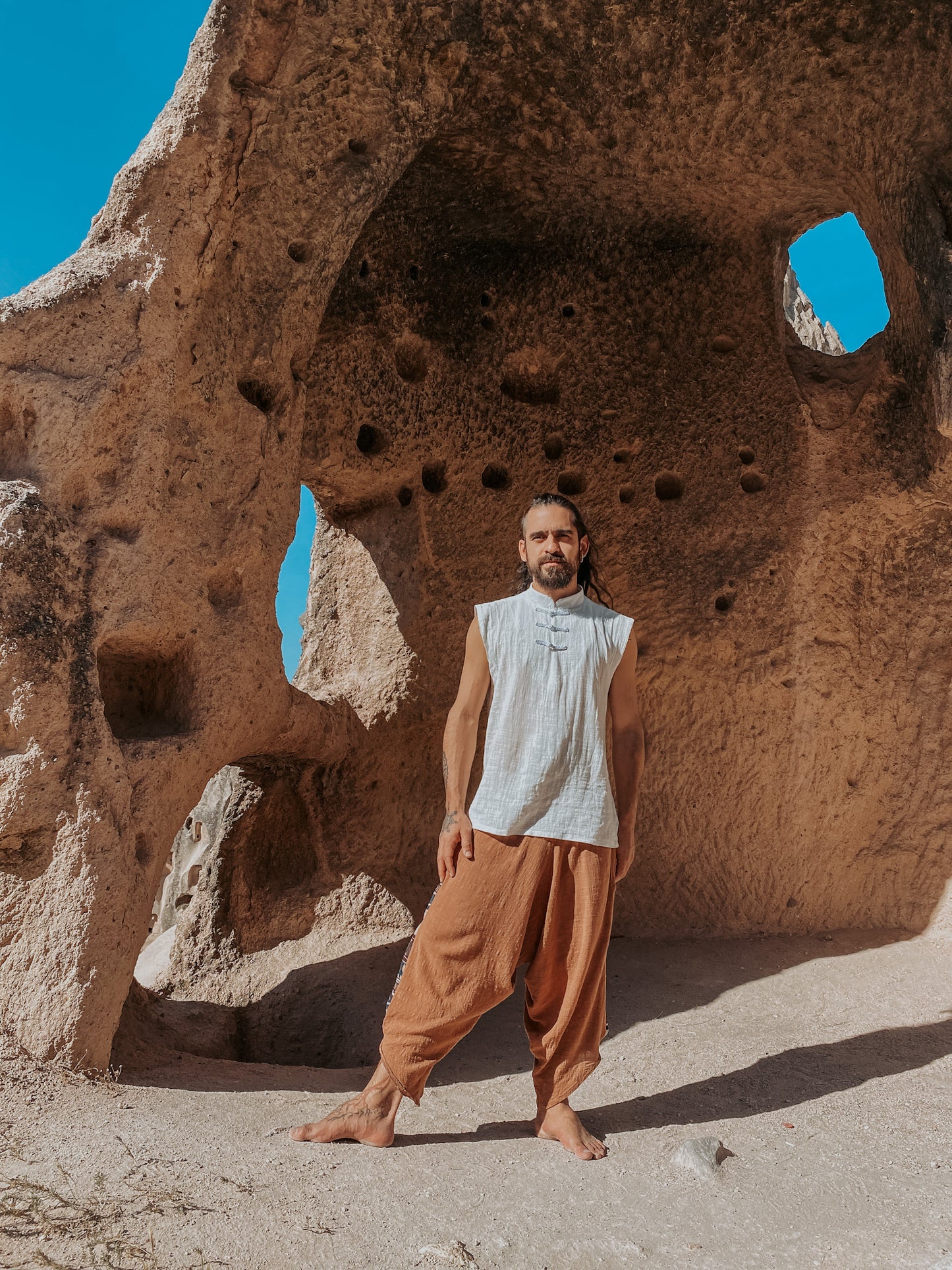 Oversized Canoe Shirt - Ecological White