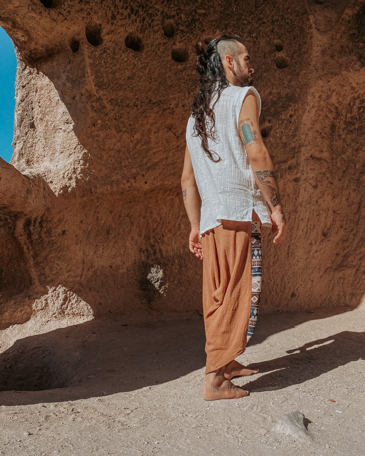 Oversized Canoe Shirt - Ecological White