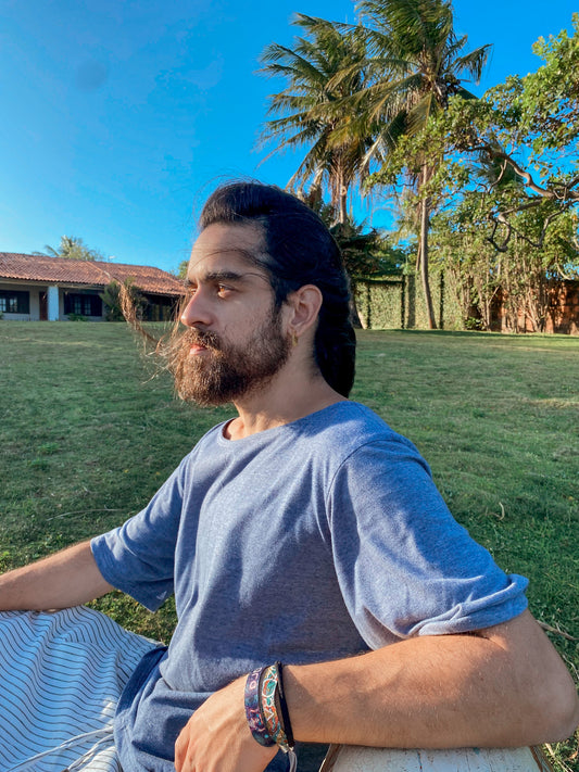 Oversized Canoe Shirt - Ecological White