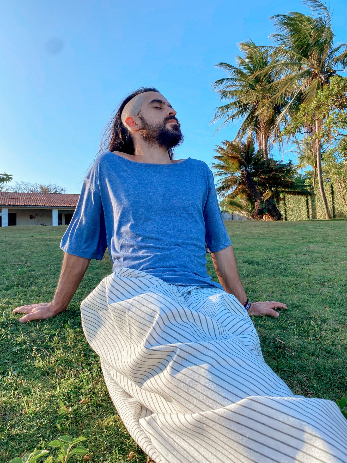 Oversized Canoe Shirt - Ecological White
