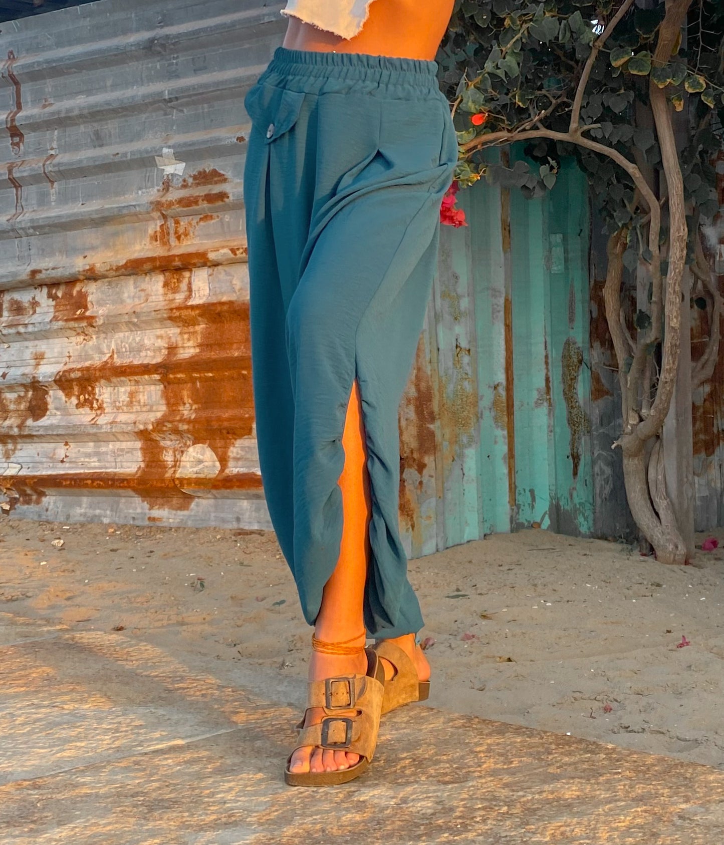 Calça Shakti - Azul Petróleo