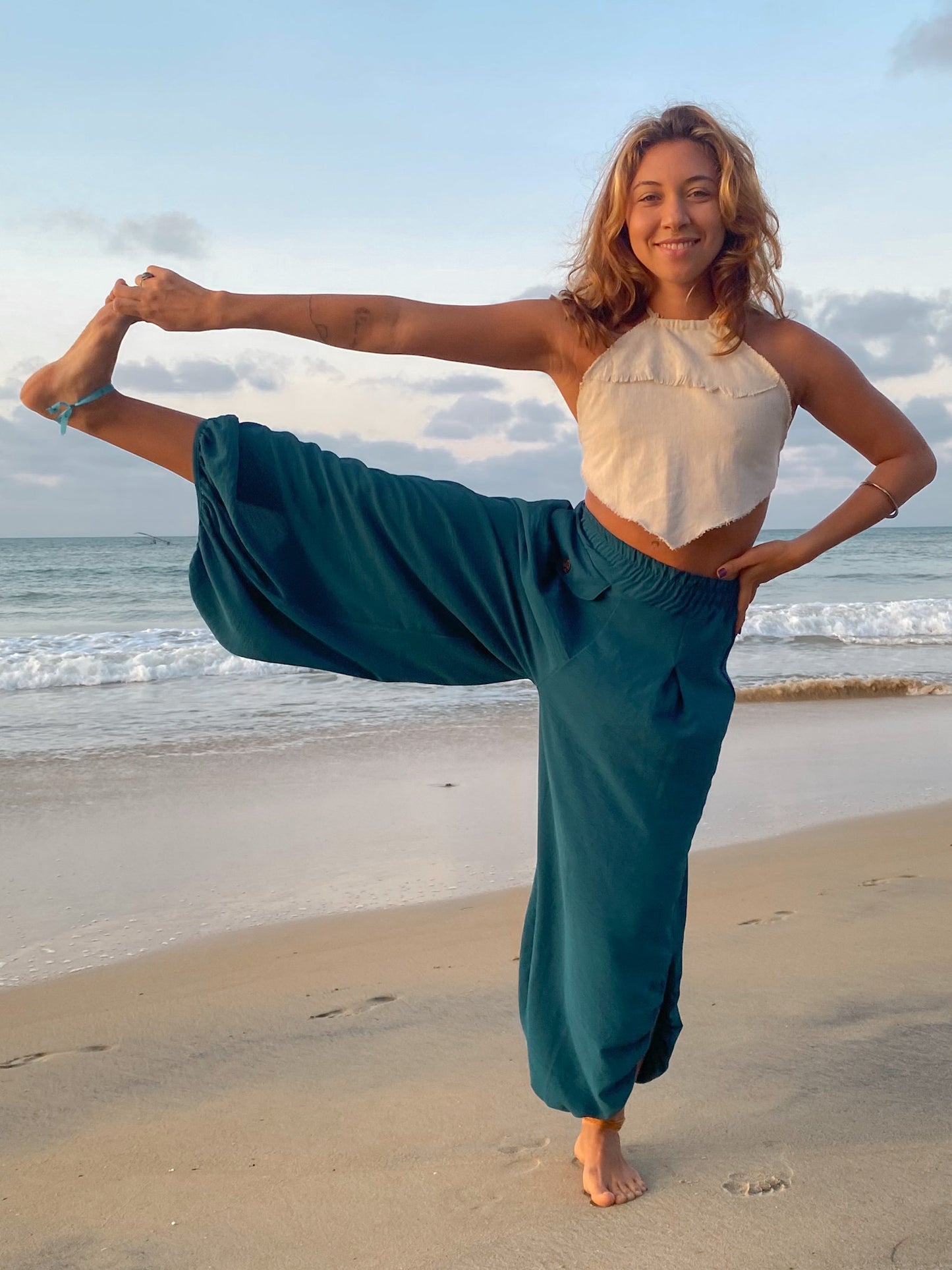 Calça Shakti - Azul Petróleo