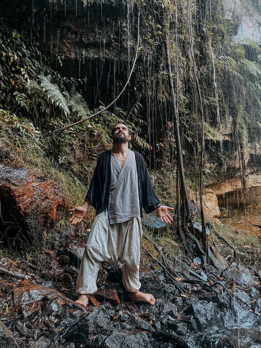 Calça Om - Linho Cru