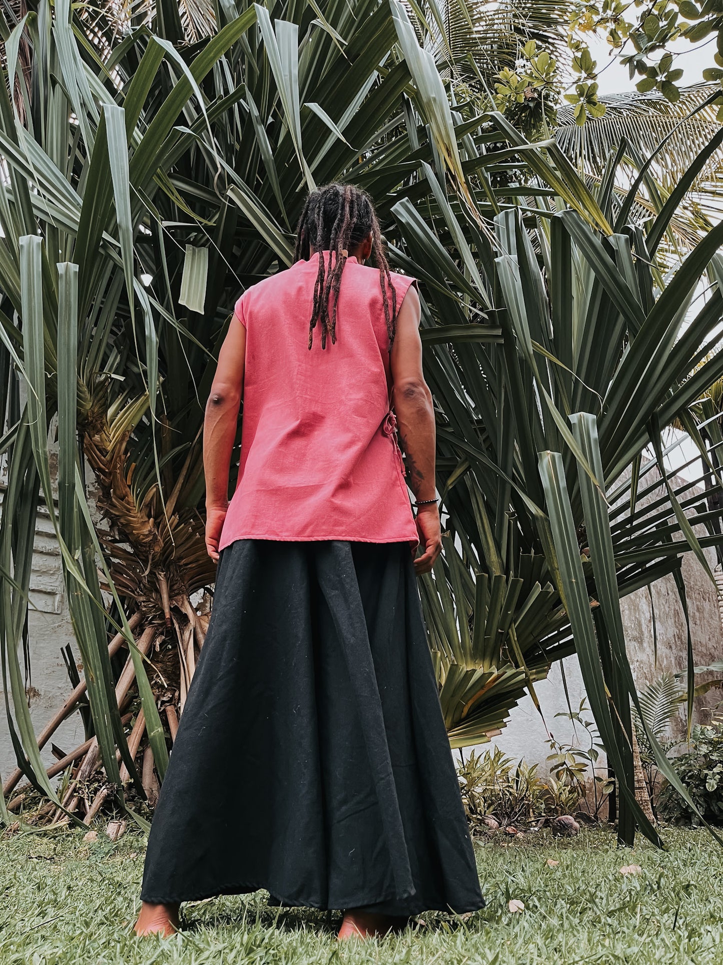 Kimono Zen - Linho Goiaba