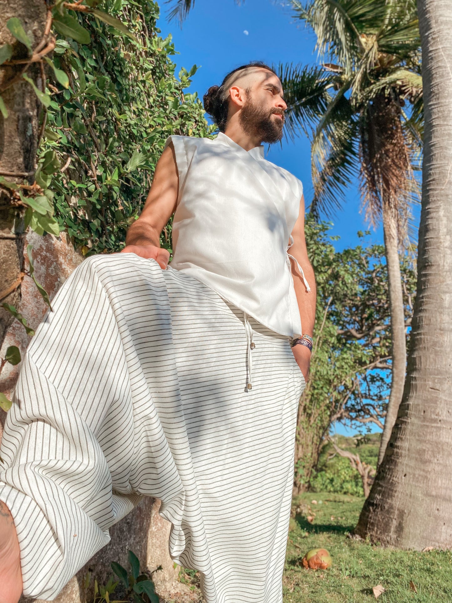 Kimono Zen - Linho Offwhite