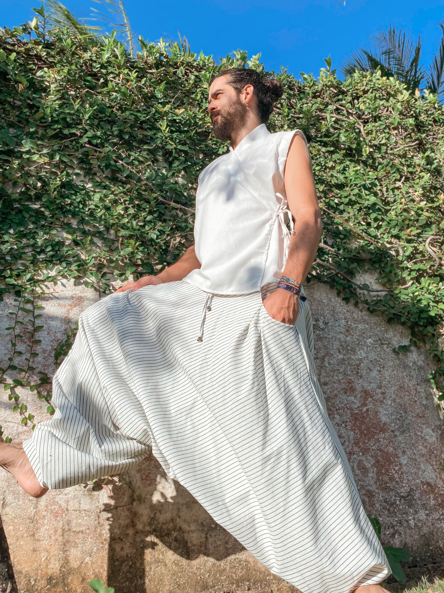 Kimono Zen - Linho Offwhite