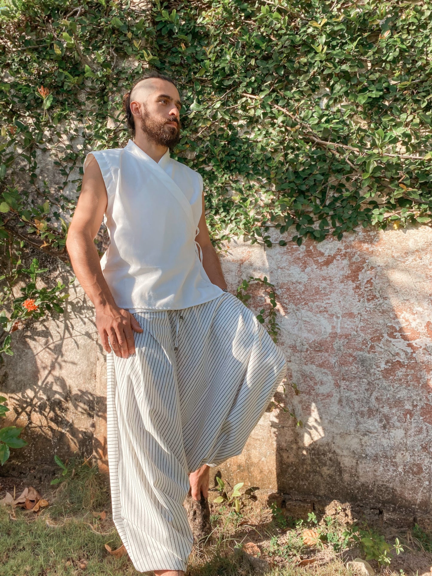 Kimono Zen - Linho Offwhite