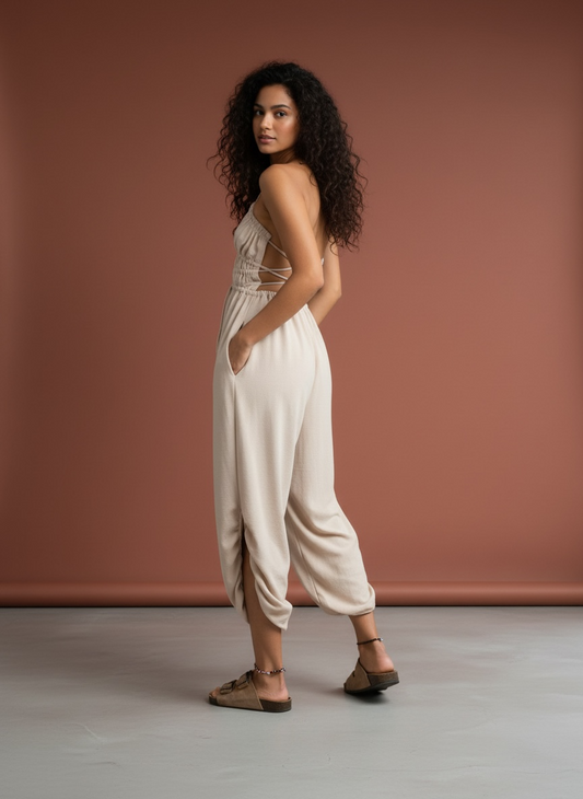 Macacão Shakti - Bege