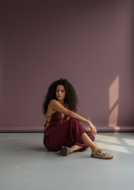 Macacão Shakti - Vinho