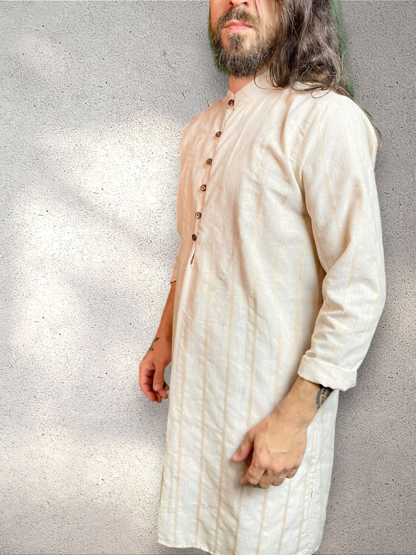 Kurta Indiana - Algodão Ecológico