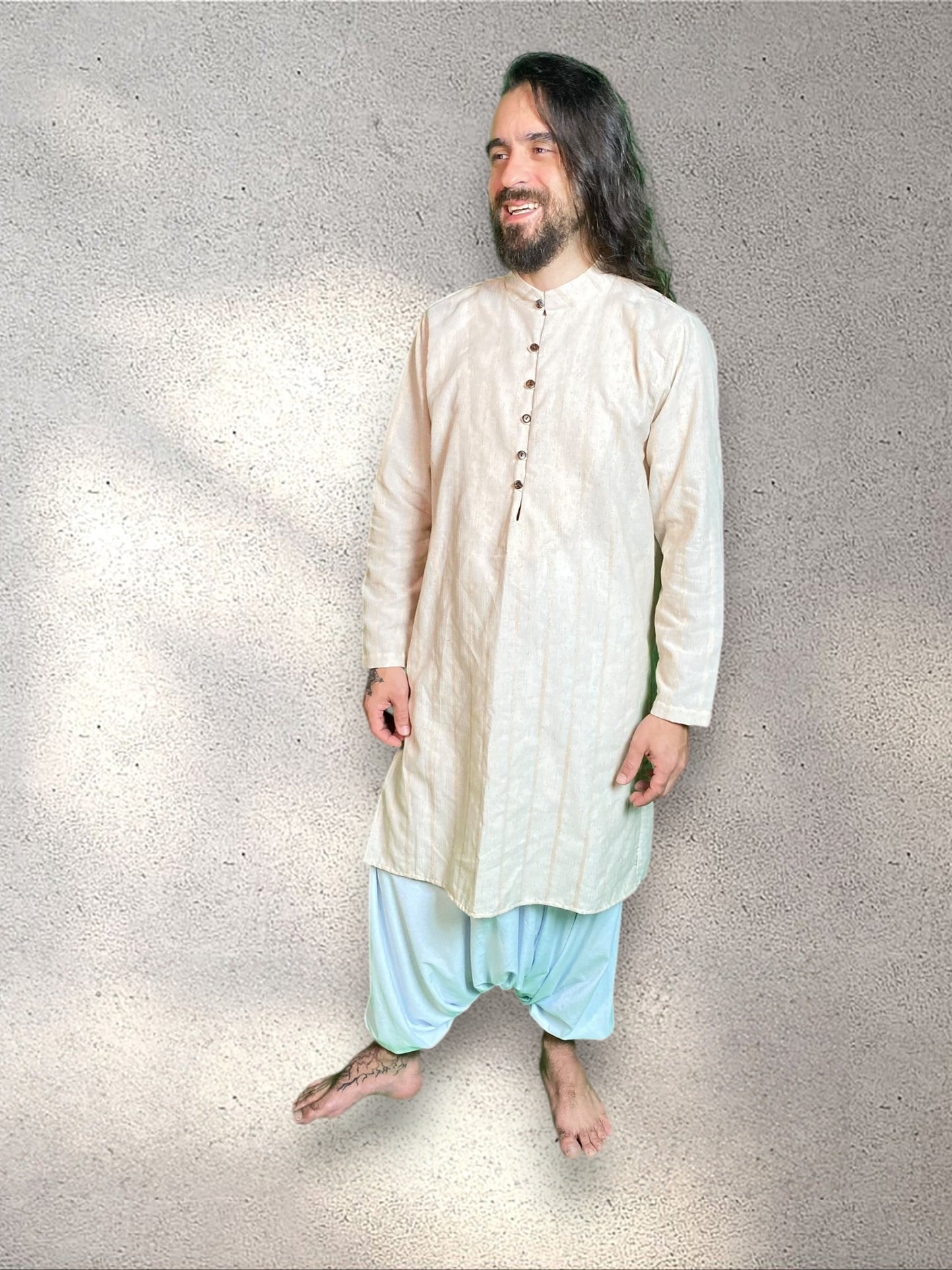 Kurta Indiana - Algodão Ecológico