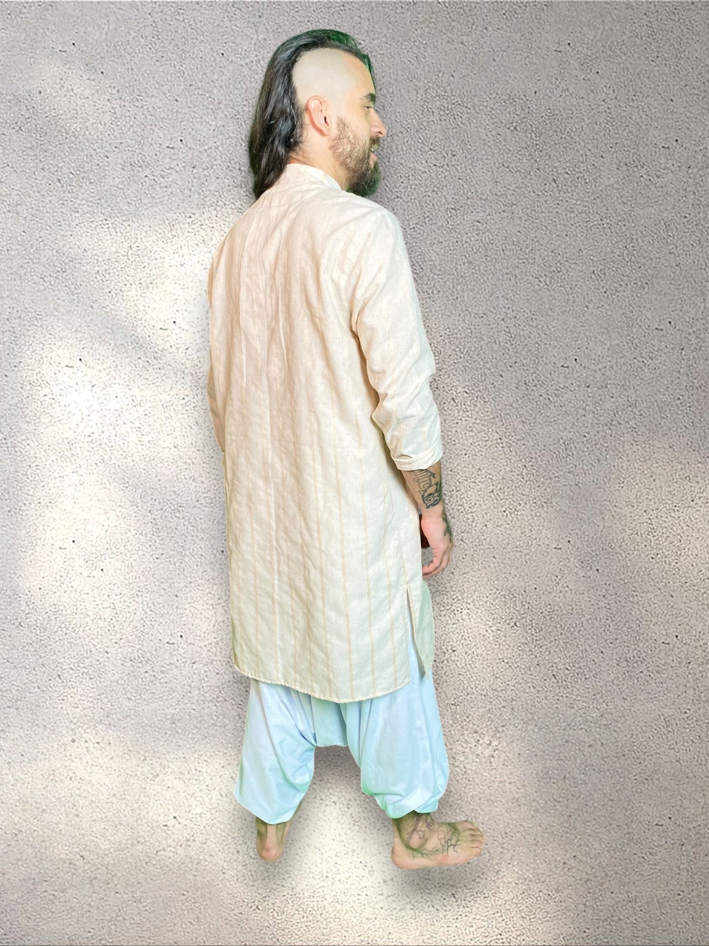 Kurta Indiana - Algodão Ecológico