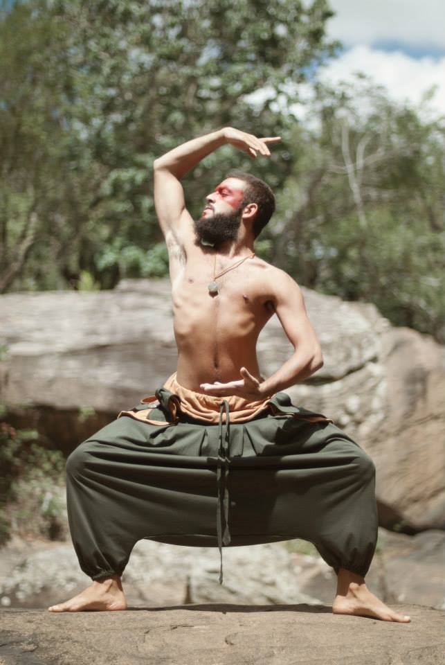 Calça Om - Verde com detalhes Terra