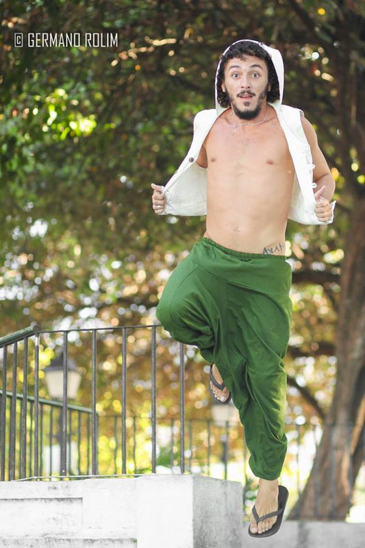 Colete Samurai - Linho Branco