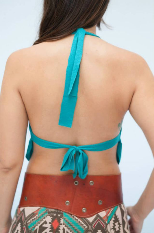 Blusa Costa Nua - Azul