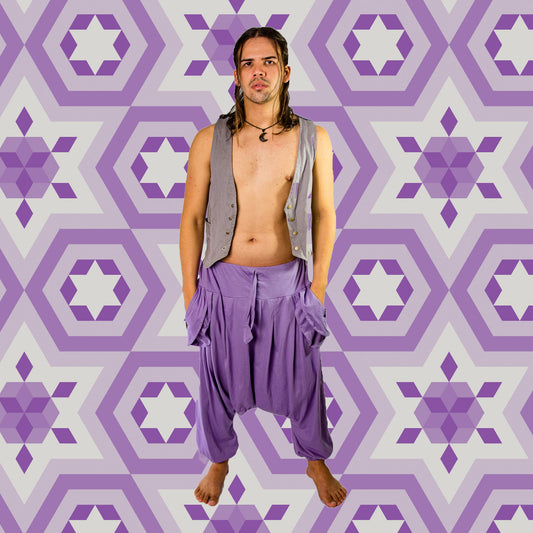 Om Pants - Lilac