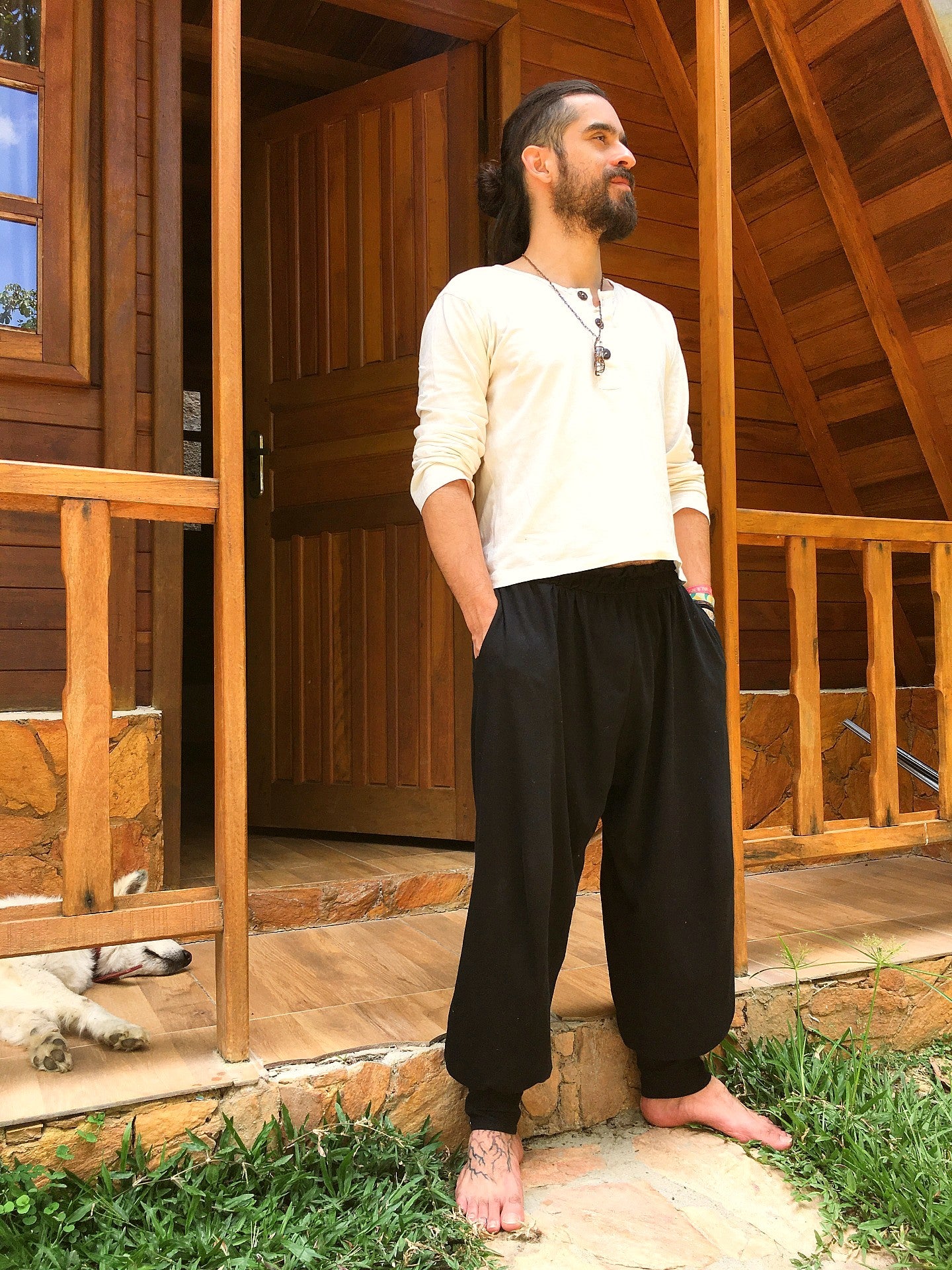 Calça Hindu em Malha Ecológica - Múltiplas Cores