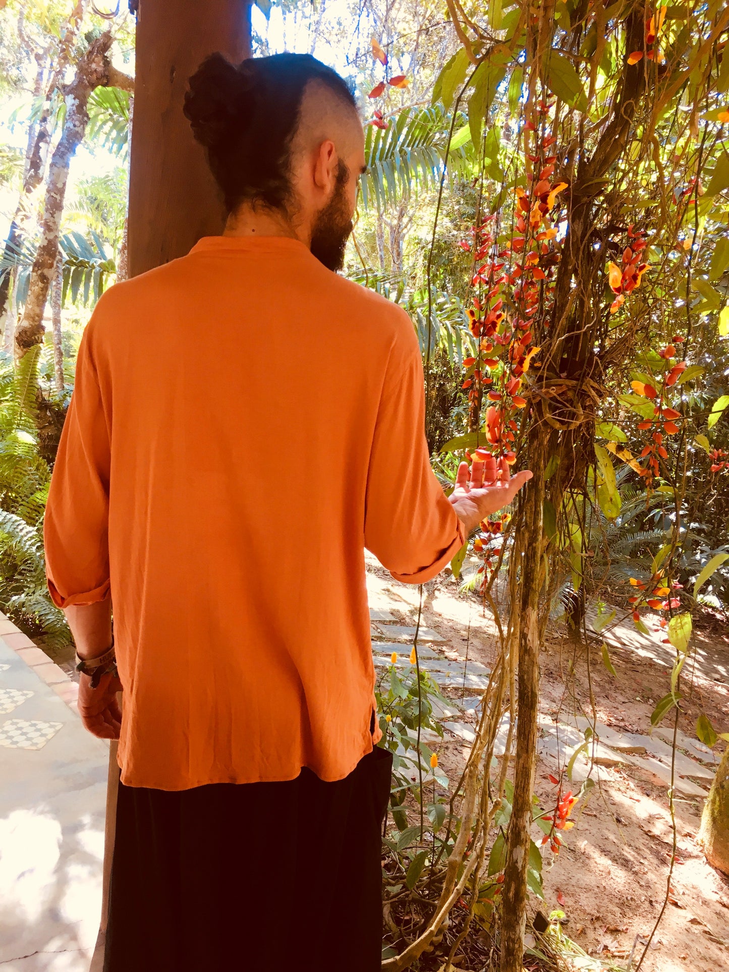 Camisa Zen - Terracota