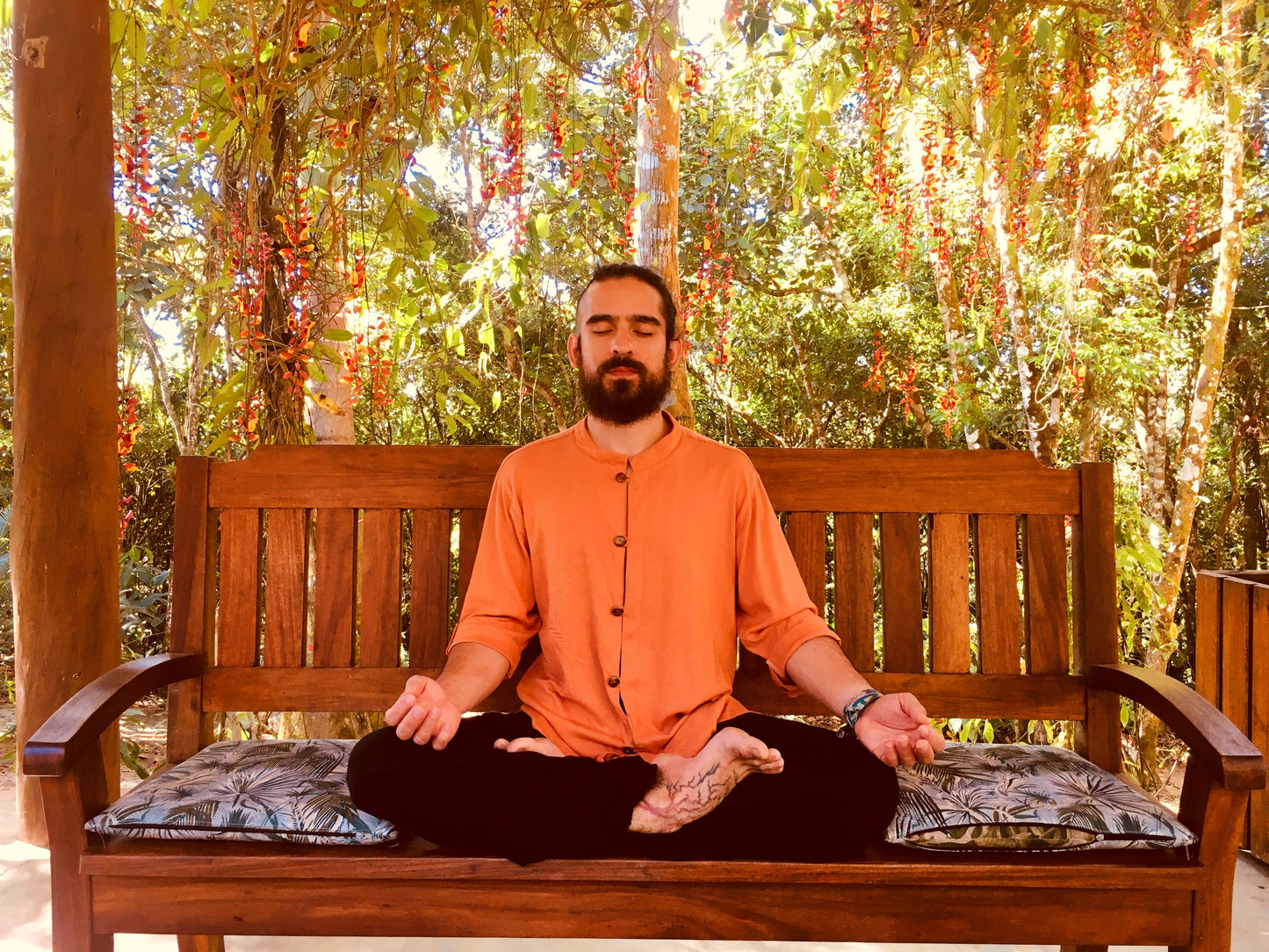 Camisa Zen - Terracota
