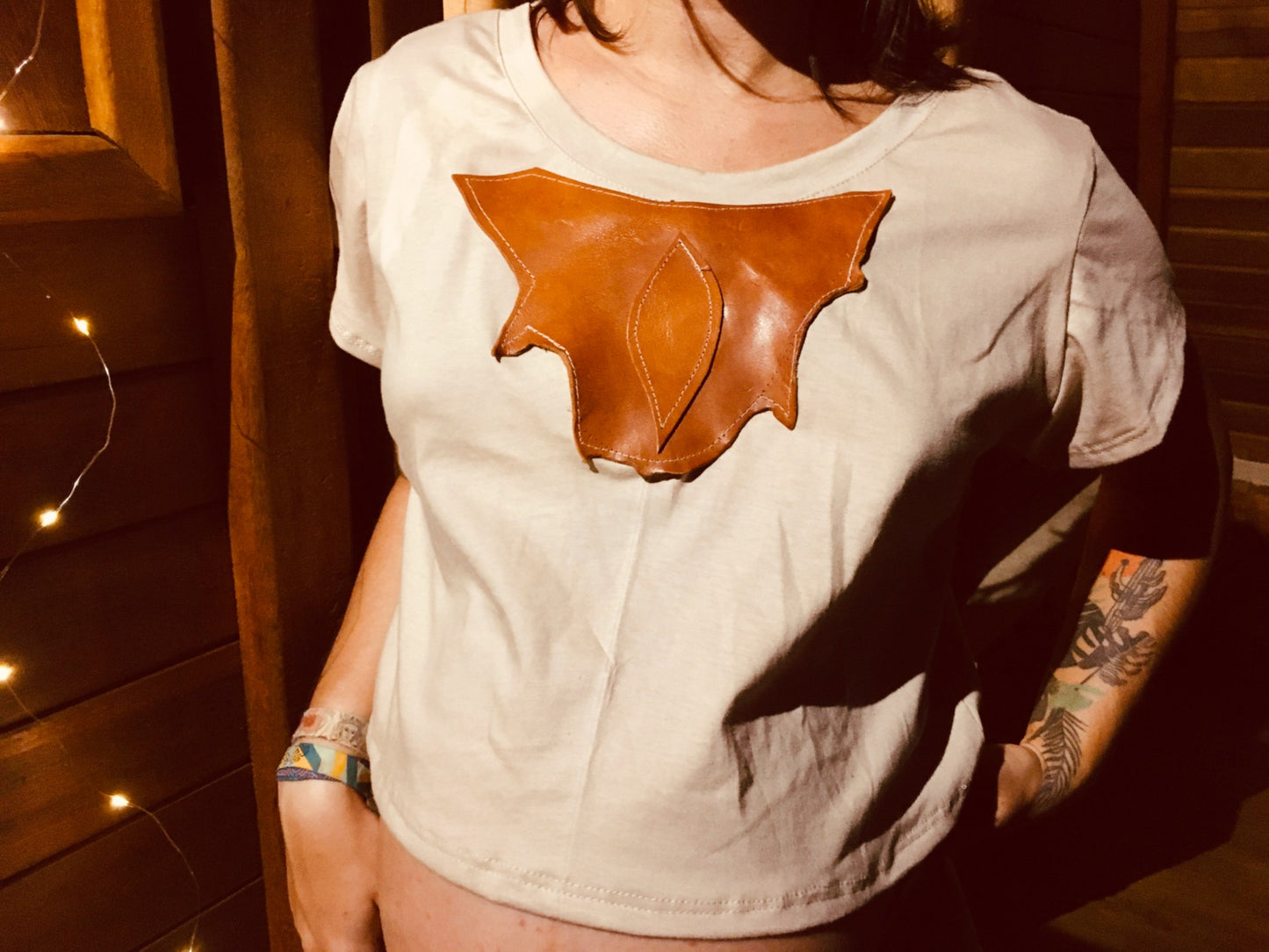 Cropped Goa w/ Leather - Beige