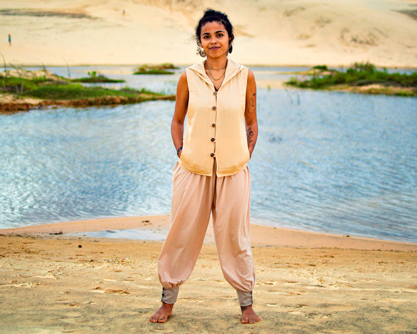 Hindu Pants - Beige