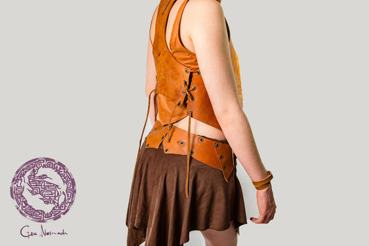 Cinto de Couro Natural