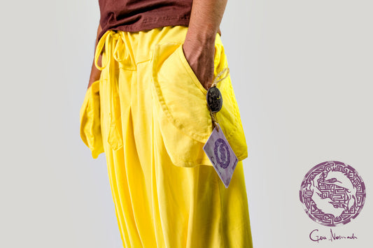 Om Pants - Yellow