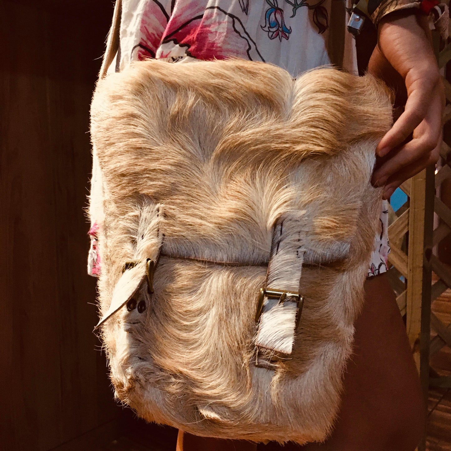 Bolsa de Couro Trespassada - Clara