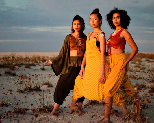 Cropped Pachamama - Camurça Terra