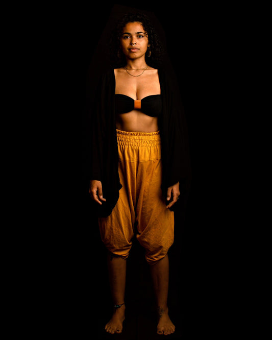 Top Nômade - Camurça Preta