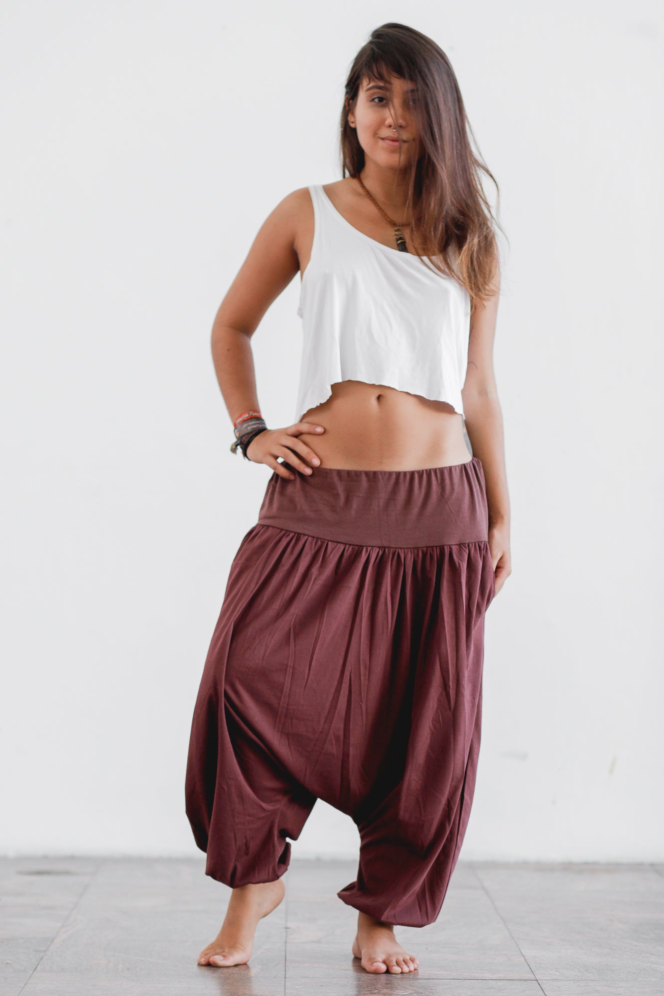 Calça Thai - Marrom