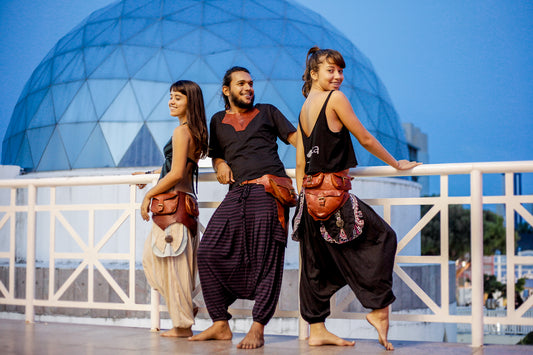 Cartucheira de Couro Natural