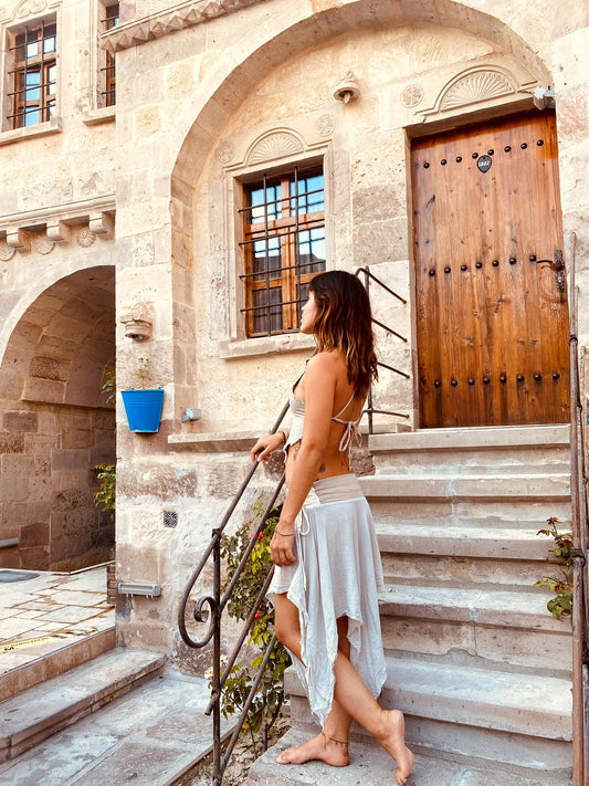 Cappadocia Skirt - Ice Crepe