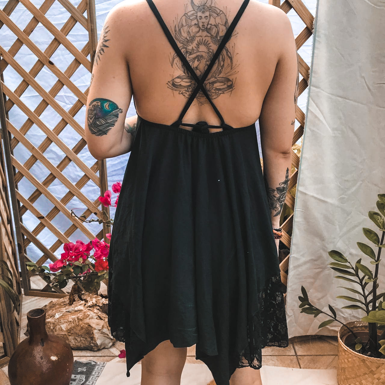 Vestido Witch - Preto