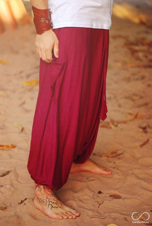 Goa Pants - Wine