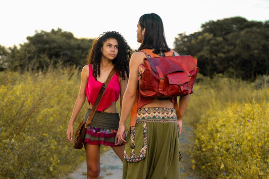 Mochila de Hobbit - Marrom avermelhada