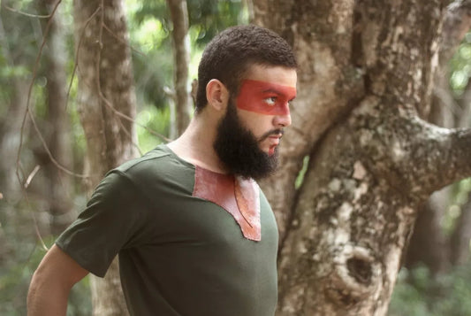 Camisa Goa c/ Couro - Verde Escuro