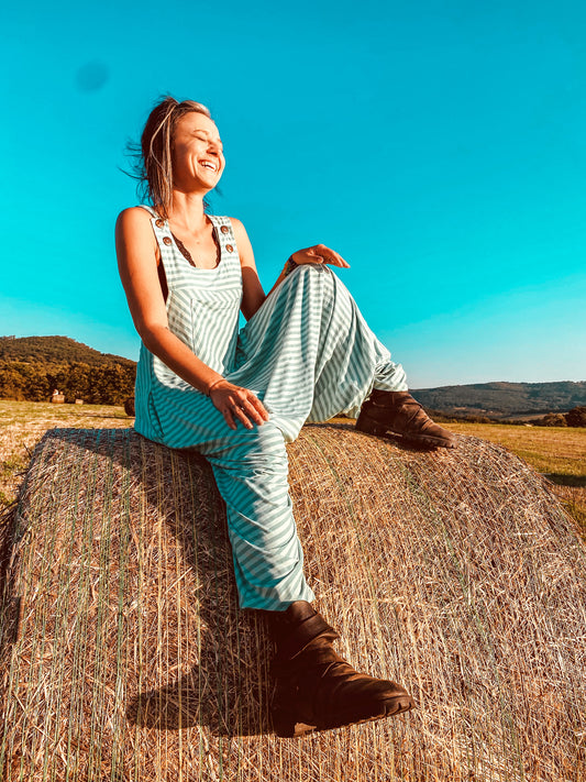 Pachamama Jumpsuit - Striped 