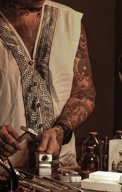 Bata Pachamama - Turkish ribbon {Assemble your piece}