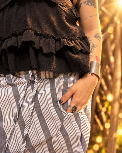 Blusa Lótus - Gaze Preta