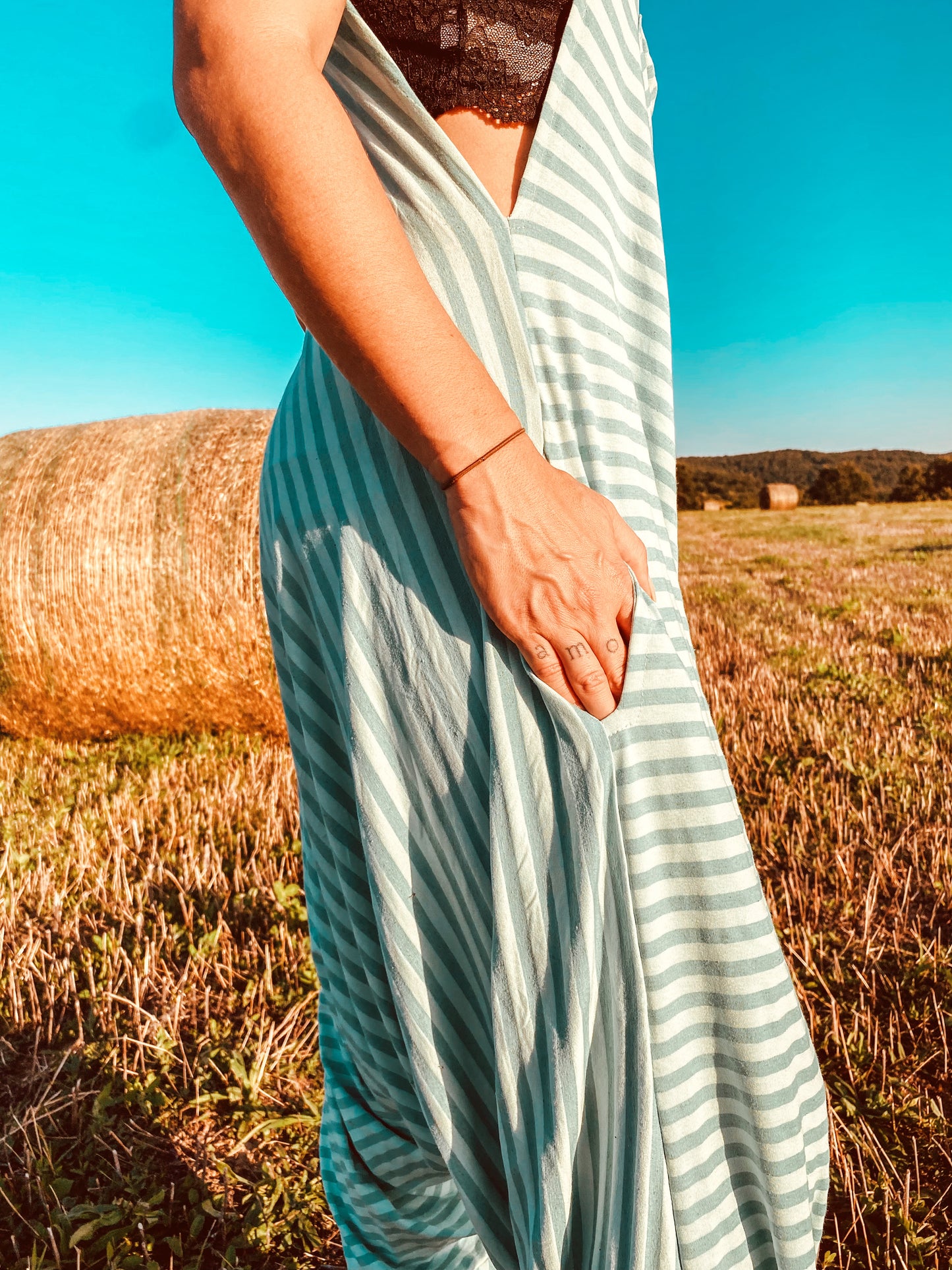 Pachamama Jumpsuit - Striped 