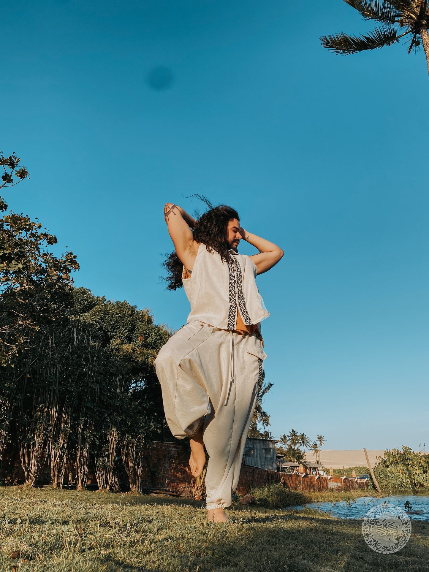 Goa Shiva Pants - Raw Linen
