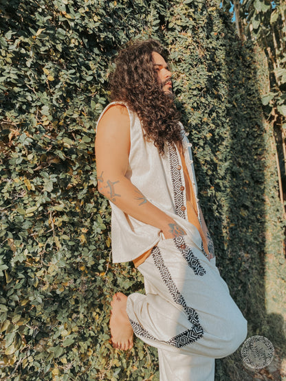 Goa Shiva Pants - Raw Linen