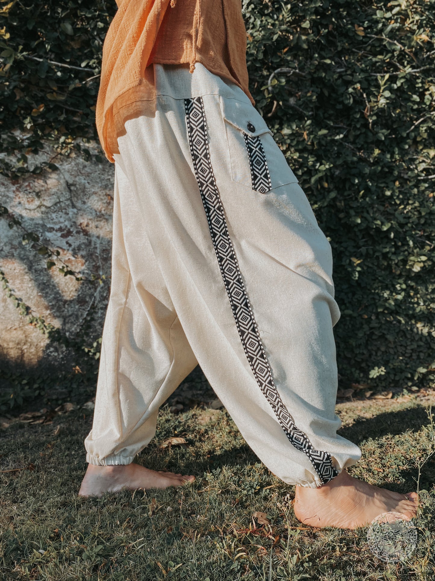 Goa Shiva Pants - Raw Linen